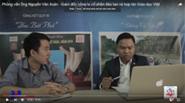 Phỏng vấn Ông Nguyễn Văn Xuân - Giám đốc công ty cổ phần đào tạo và hợp tác Giáo dục Việt