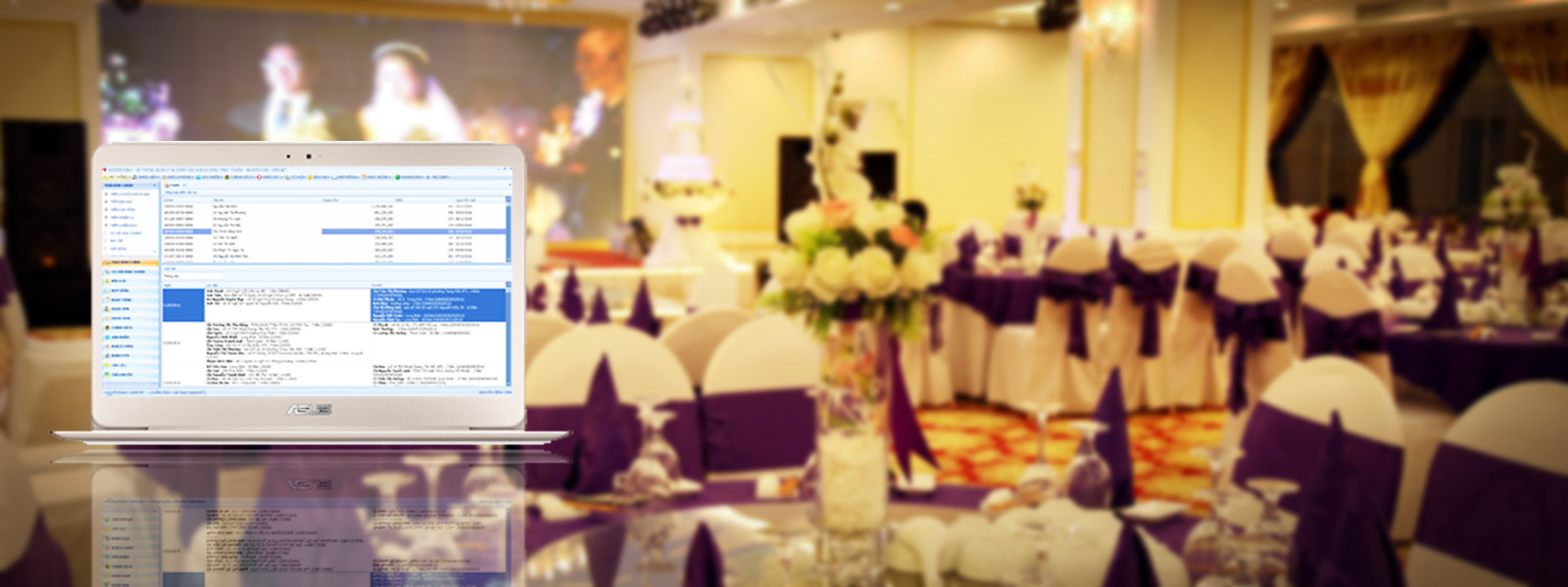 Phần mềm quản lý chăm sóc khách hàng cho tiệc cưới